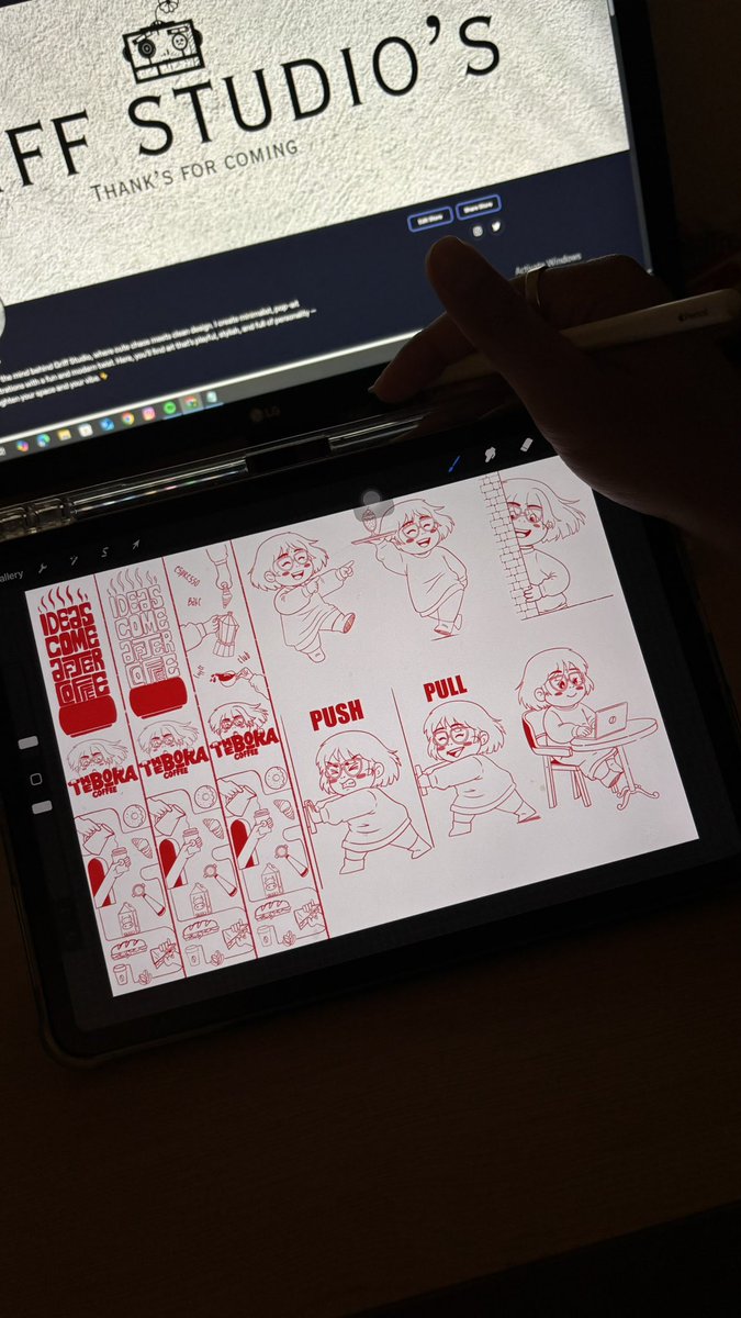 griffgraphicstd's tweet image. WIP LOGO FOR COFFEE SHOP.

#illustration #logo #Commission #DESIGNCOMMISSION #digitalart #animated #draw