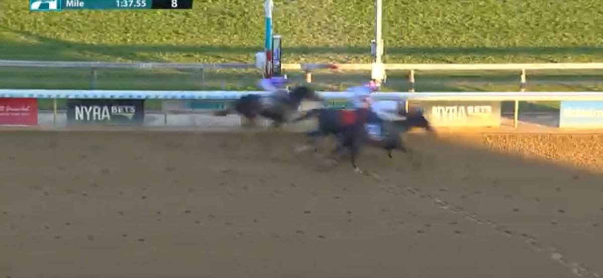 Pens Street &amp; Purloin finish one-two at Aqueduct. Congrats to the connections!