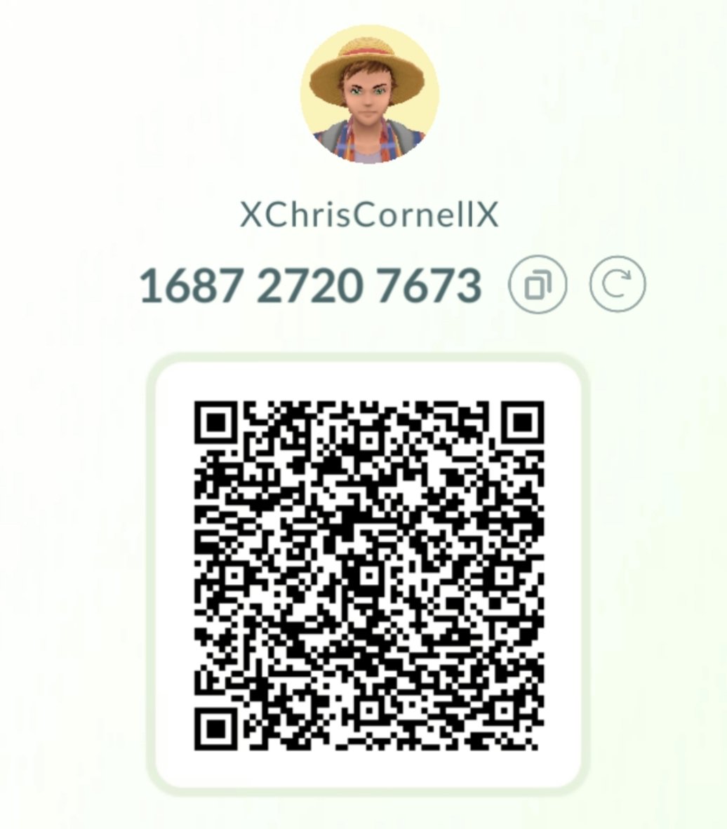 FreddCornell's tweet image. Soy un entrenador al que le gustan los Pokimon #PokemonGOfriends #PokemonGOfriendscode 

168727207673