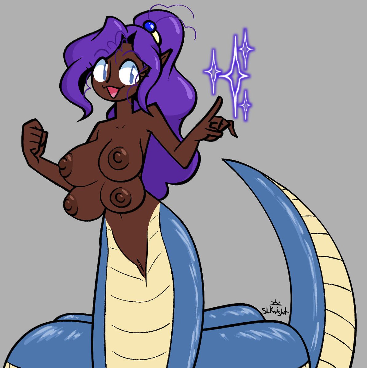 Erissa is a psionic snake with several sniddies.