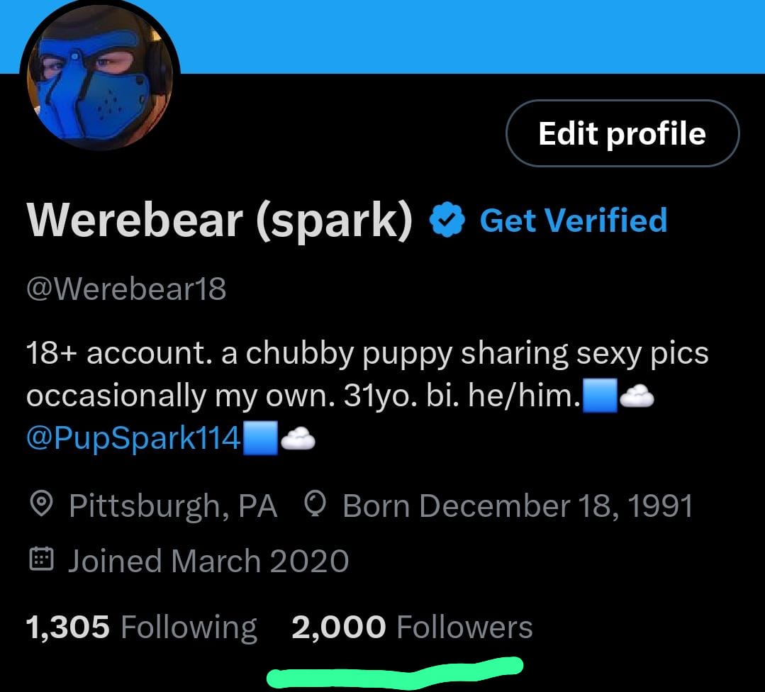 Thank you for all the new followers 🥳