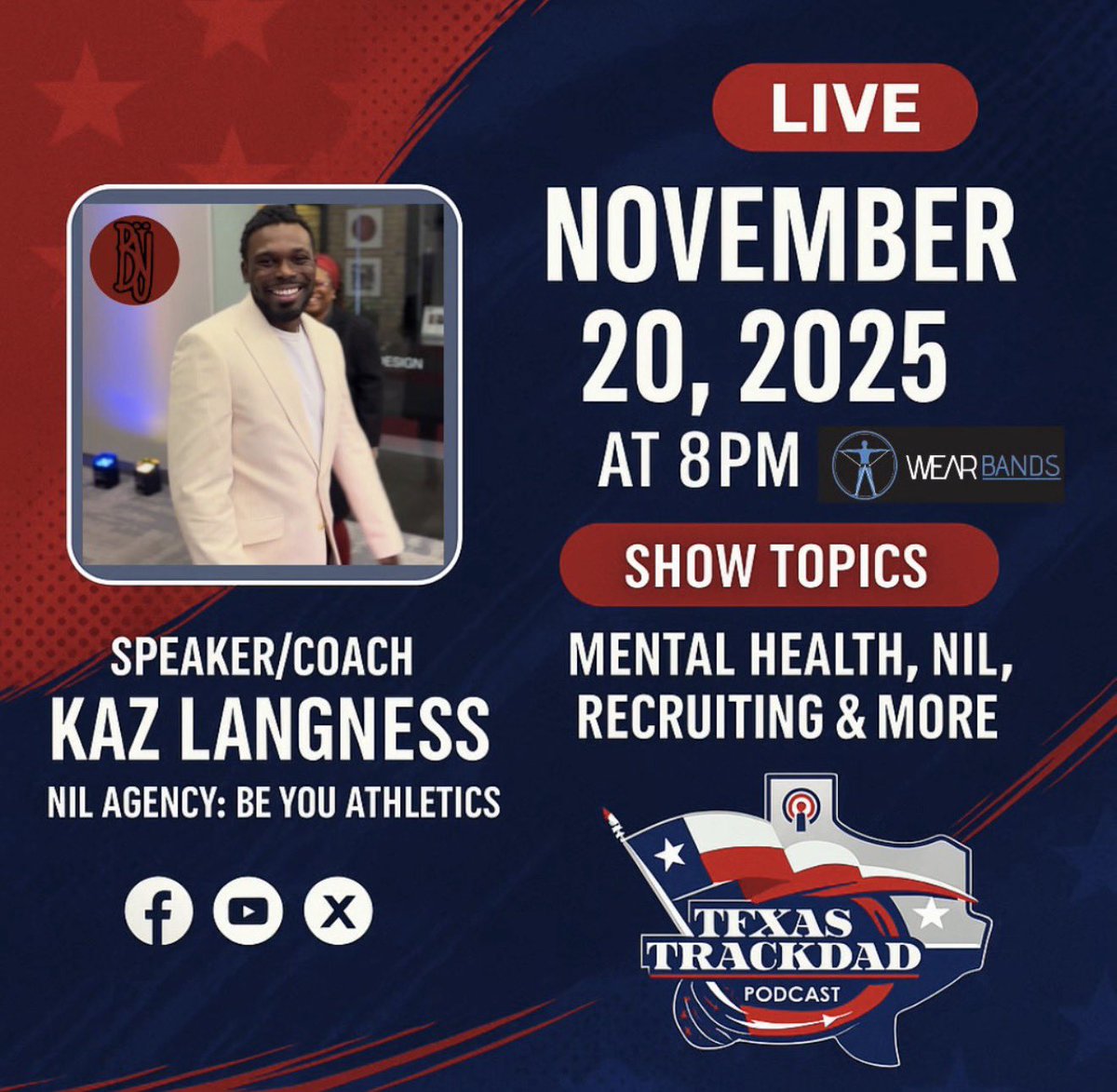 Vance Johnson-TexasTrackDad Podcast 🎙 tweet media