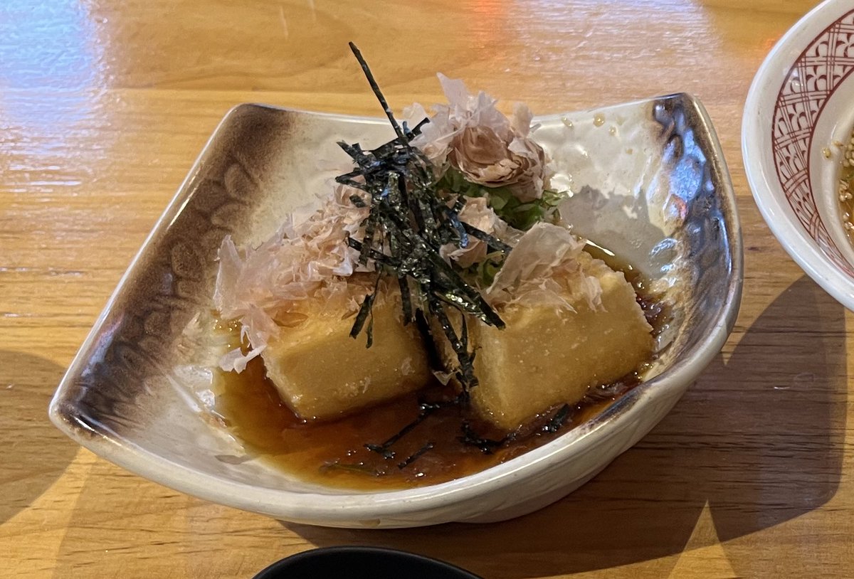 オックスフォードでカキフライと揚げ出し豆腐が食べられるお店があると