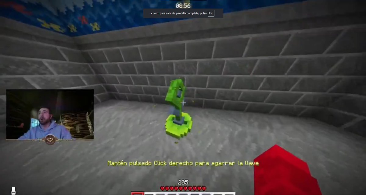 Vegetta demostrando ser el mejor jugador de Minecraft en hispanoamerica, lo lograron por segundos gracias a que encontro la ultima llave.

#SquidGame 
#SquidCraftGame 
#SquidCraft 
#SquidCraftGame4 
#SquidGameCraft 
#SquidGameCraft4