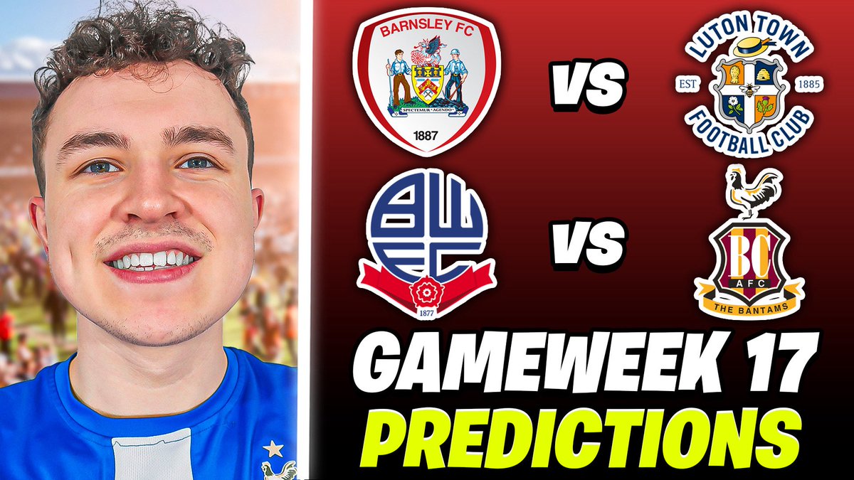 SHD_Backup's tweet image. NEW MoreSHD VIDEO OUT NOW!🥳

*Game Week 17 League One Predictions*

Watch Here 👉youtu.be/8y3K70fuThw?si…

Can We Hit 160 Likes?👍
❤️+♻️Appreciated🙏
#BCAFC #AFCW #DRFC #PVFC #HTAFC #LTFC #PAFC #CCFC #UTMP #MTFC #LOFC #PUFC #RUFC #NTFC #WAFC #Chairboys #Imps #LeagueOne #Footy #FA