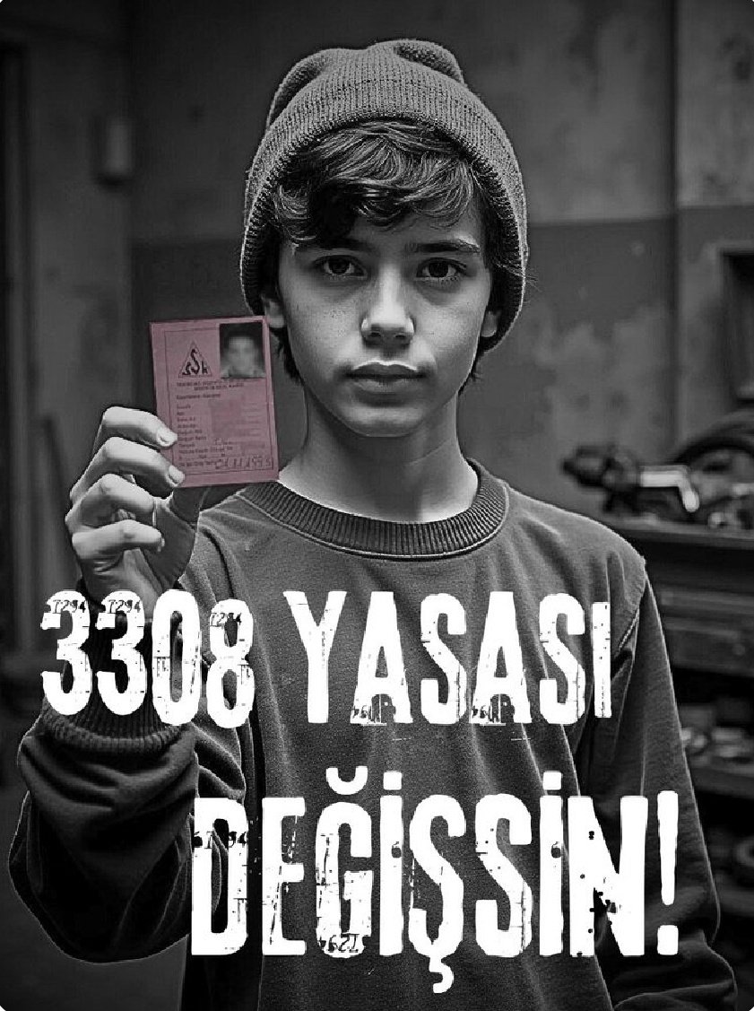 TÜİK’e göre İŞÇİ, Bakanlığa göre öğrenciyiz.
Adalet istiyoruz 💯
<a href="/turkiskonf/">TÜRK-İŞ</a>
<a href="/hakiskonf/">HAKİŞ KONFEDERASYONU</a> 
<a href="/diskinsesi/">DİSK</a> 
<a href="/Tisk_kurumsal/">TİSK</a>
<a href="/B_Palandoken/">Bendevi Palandöken</a>
<a href="/TUSIAD/">TÜSİAD</a>
<a href="/TOBBiletisim/">TOBB</a>
<a href="/RTErdogan/">Recep Tayyip Erdoğan</a> 
<a href="/dbdevletbahceli/">Devlet Bahçeli</a>
<a href="/eczozgurozel/">Özgür Özel</a>
Mesleki Eğitime Teşvik
#ÇırakStajyereTamSigortaŞart