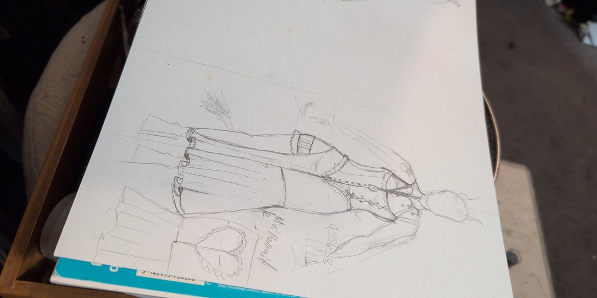 I know you ache darling, you feel the pull. What finery I require. 

 The design has begun. 

$300 needed for the fine fabric. 

You know what you can do. Contribute more than $50 and I'll bless you with some naughty and nice pictures.