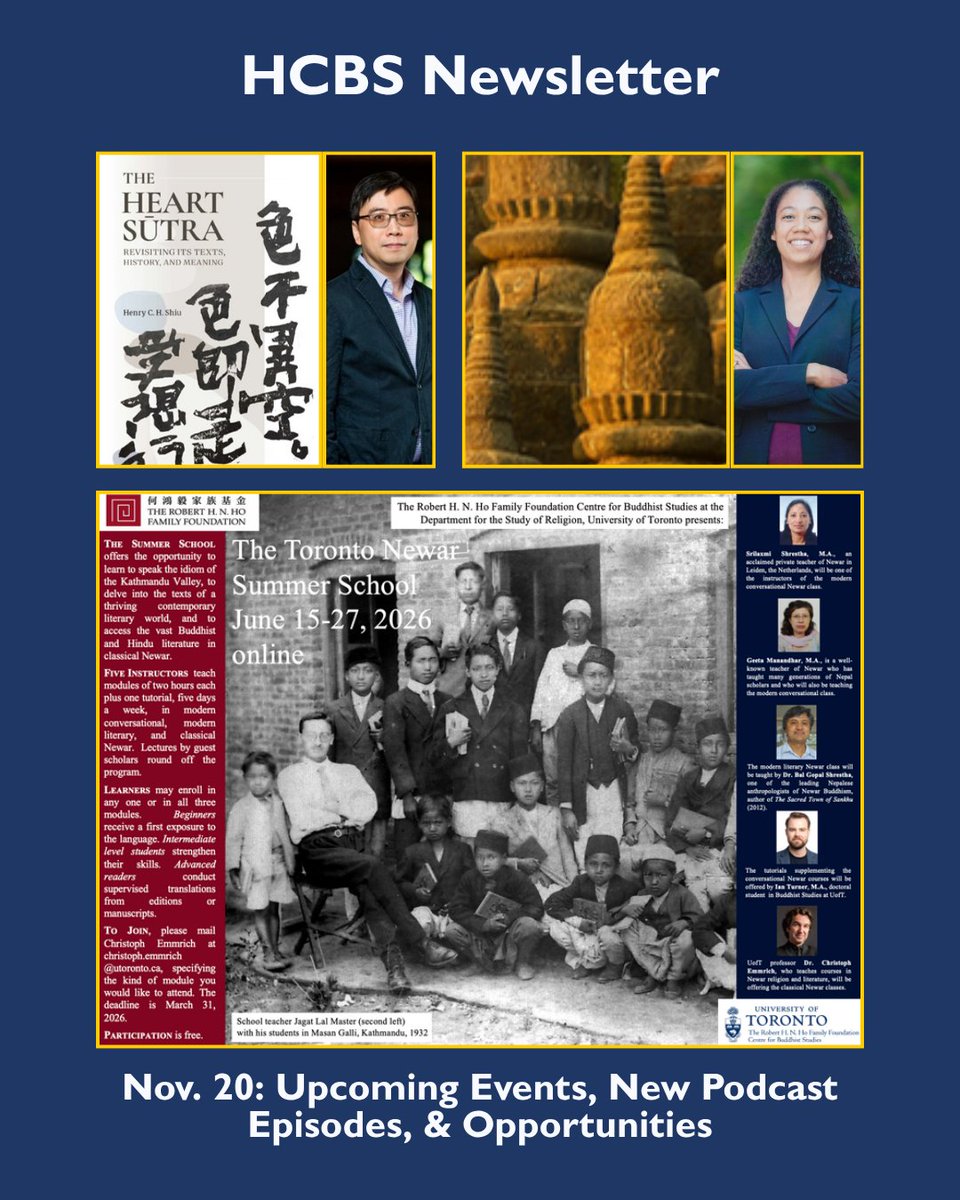 uoftcbs's tweet image. Check out our newest issue of our newsletter: Nov. 20: Upcoming Events, New Podcast Episodes, &amp;amp; Opportunities - mailchi.mp/5506efe80948/n…