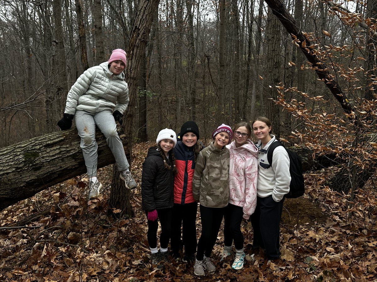 CCPS_ODS's tweet image. NCMS week 4: purple group had fun playing in the woods today during their impact hike. #ODSchangetheworld