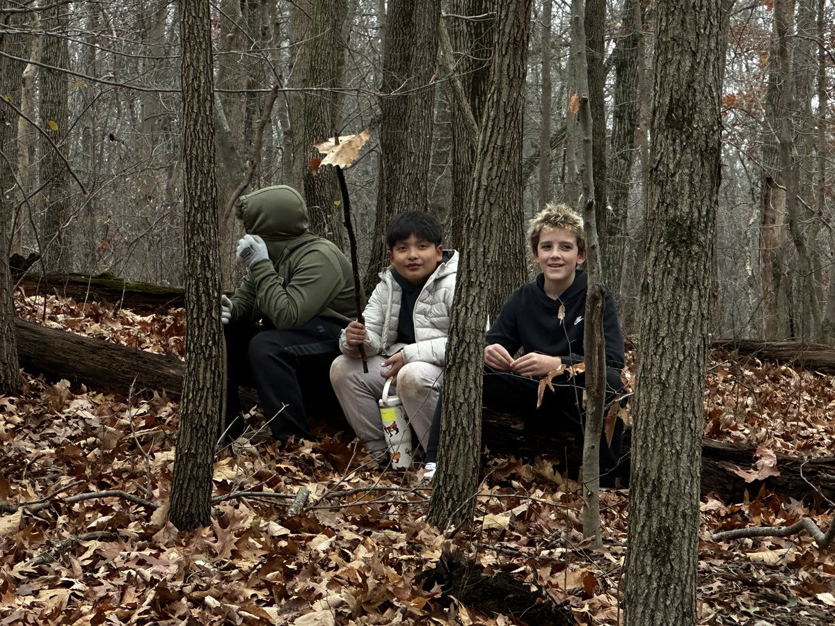 CCPS_ODS's tweet image. NCMS week 4: purple group had fun playing in the woods today during their impact hike. #ODSchangetheworld