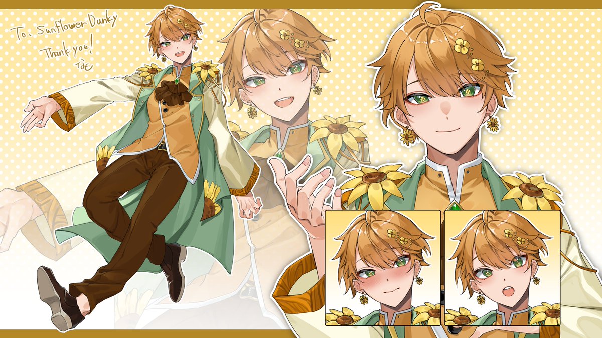 Sunflower Dunky | EN Vtuber tweet media