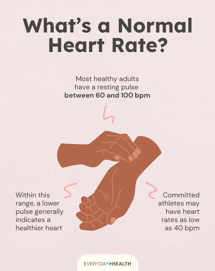 EverydayHealth's tweet image. Your #heartrate can tell you a lot about your fitness and cardiovascular health. Do you know if yours is in normal range? Here's why you should check your heart rate on a regular basis: bit.ly/4phJ2vX