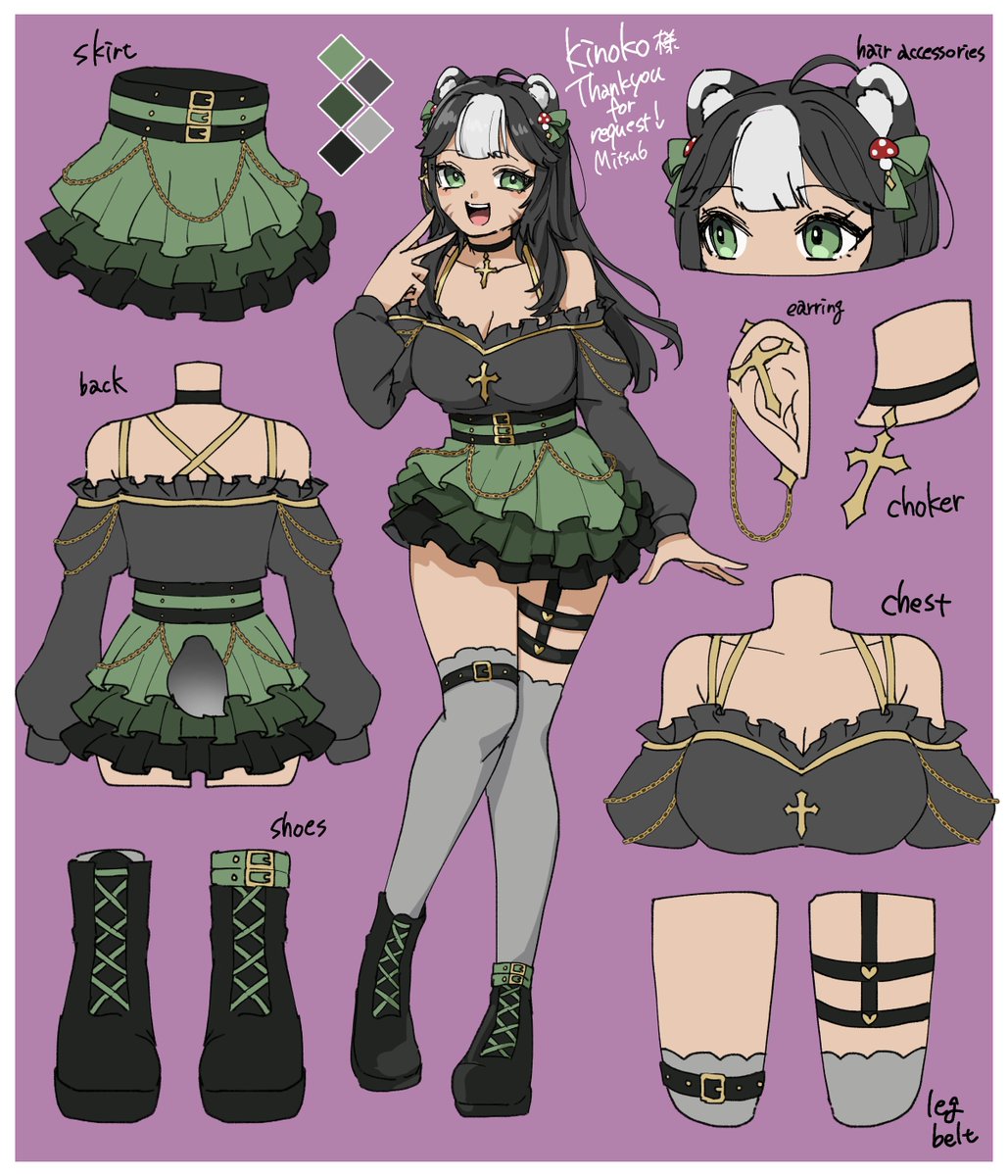 ghoulukes's tweet image. hey everyone, I&apos;m Kinoko, your favourite mujina vtuber who loves to comm art and play fun pranks~

💚Oshi Mark:  💚🦡
💚Creative tag: #kinokraft
💚Design: Bubblegumii

💚twitch.tv/ghouluke
💚ghouluke.carrd.co