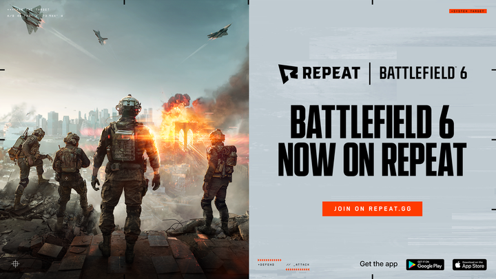 RepeatBF's tweet photo. 🎖️BATTLEFIELD 6 AND BATTLEFIELD 6 REDSEC LEADERBOARDS ARE NOW LIVE ON REPEAT

💰 $2,000 Launch Cup
⚔️ Rotating Class Challenges (72hrs each)
🌍 Weekly Regional Tournaments ($1.5K prize pools)
🗓️ Teams &amp; Custom lobby tournaments coming soon https://t.co/B6F88NC3yO