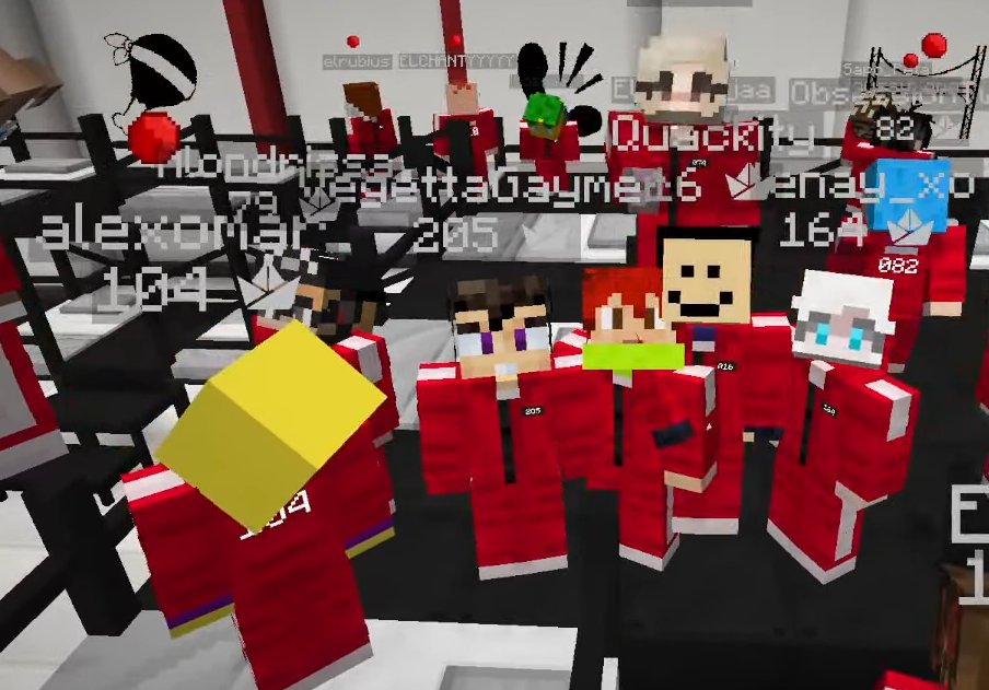 Las dos leyendas mas historicas de youtube hispano juntos.

Faltaba Auron y Rubius!

#SquidGame 
#SquidCraftGame 
#SquidCraft 
#SquidCraftGame4 
#SquidGameCraft 
#SquidGameCraft4