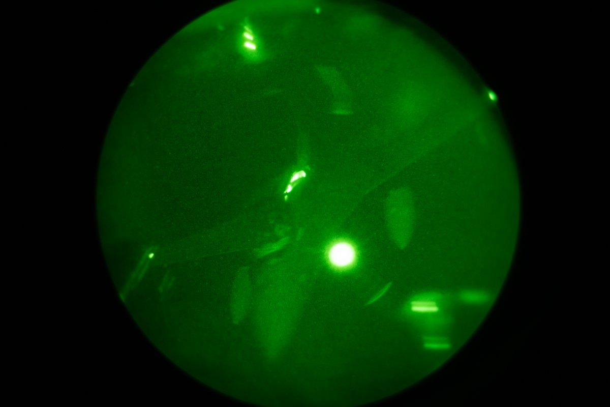 ANRALCOM's tweet image. Early Monday morning, ANR F-16s intercepted a @US_STRATCOM Bomber Task Force simulating a threat as they returned to the U.S. from @INDOPACOM during Operation #GlobalGuardian 26-1.

#WeHaveTheWatch #StrongerTogether