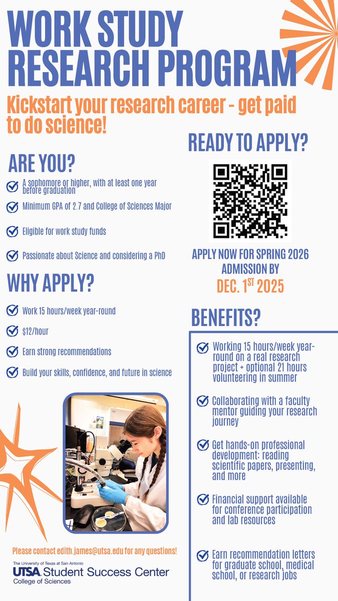 Office of Undergraduate Research (OUR) (@utsaour) on Twitter photo 