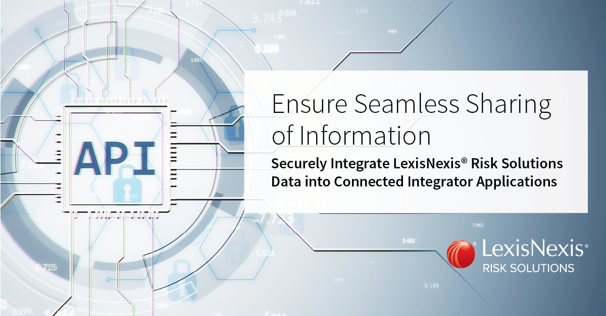 LexisNexisLE's tweet image. Unlock faster, deeper investigations with the Accurint® Public Safety Marketplace Connected Integrators. Access critical LexisNexis® data directly through your investigative tools via our Data API. splr.io/6016tRy5A