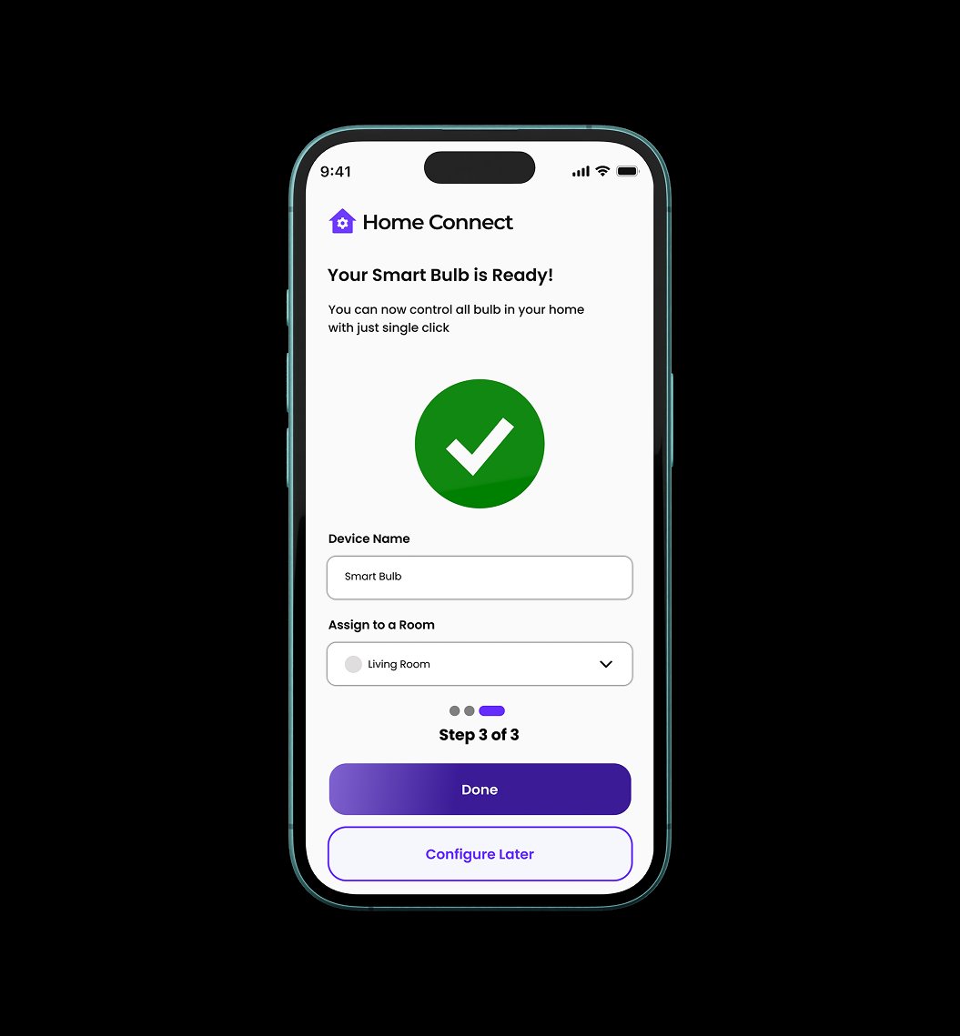 Adeniyi_Jamiu1's tweet image. &quot;Smart Home Setup, Simplified!
I designed an intuitive onboarding flow for a Smart Home app, tackling the UX challenge of connecting a smart bulb. The solution focuses on Clarity, Visibility and efficiency.
#figma #UIUXDesign #UI