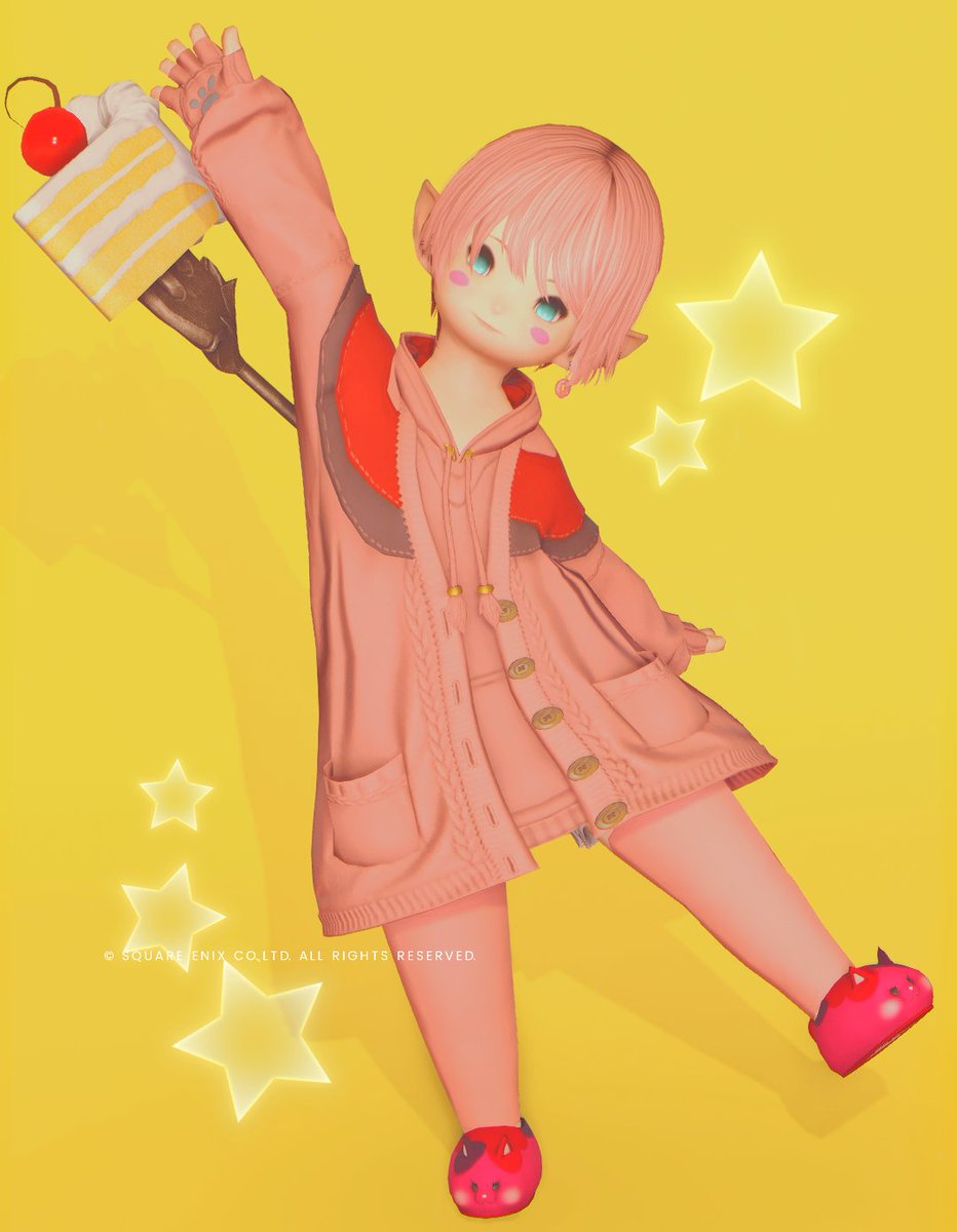 Lydia_s88's tweet image. #おはララ #FF14 #ララフェル 
おはララです☀️
カービィやりたい！👀🩷⭐️