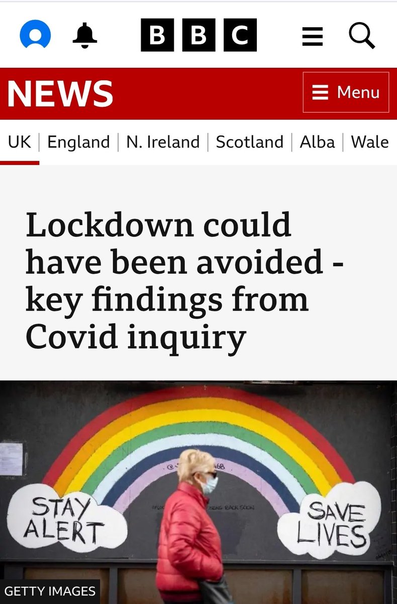 Yes, useless masks, trite slogans and feckin' rainbows  - sums it up really.