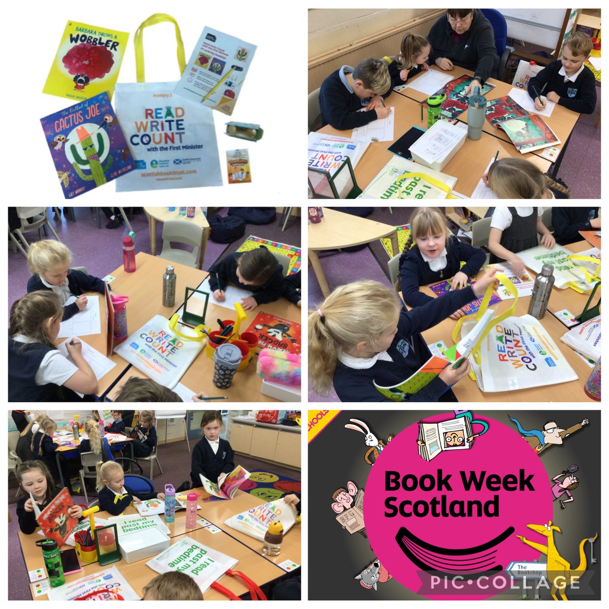 SpringsidePS's tweet image. 📚✨ Our Primary 2 &amp;amp; 3 pupils had a brilliant time exploring the contents of their Read, Write &amp;amp; Count bags this week! Lots of excitement, curiosity and great conversations about reading and learning. #ReadWriteCount #LearningTogether #Primary2 #Primary3