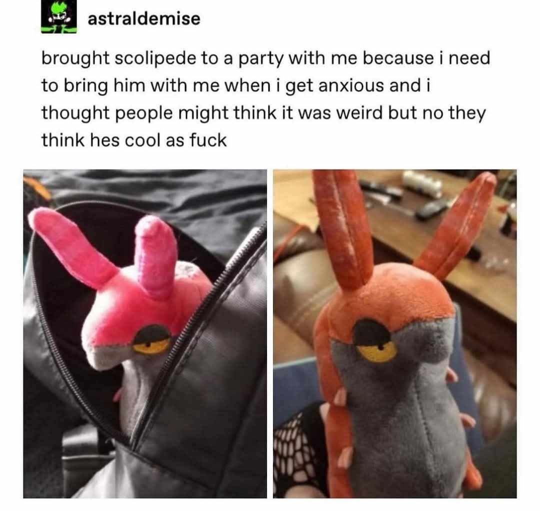 PokemonContexts's tweet image. scolipede the goat