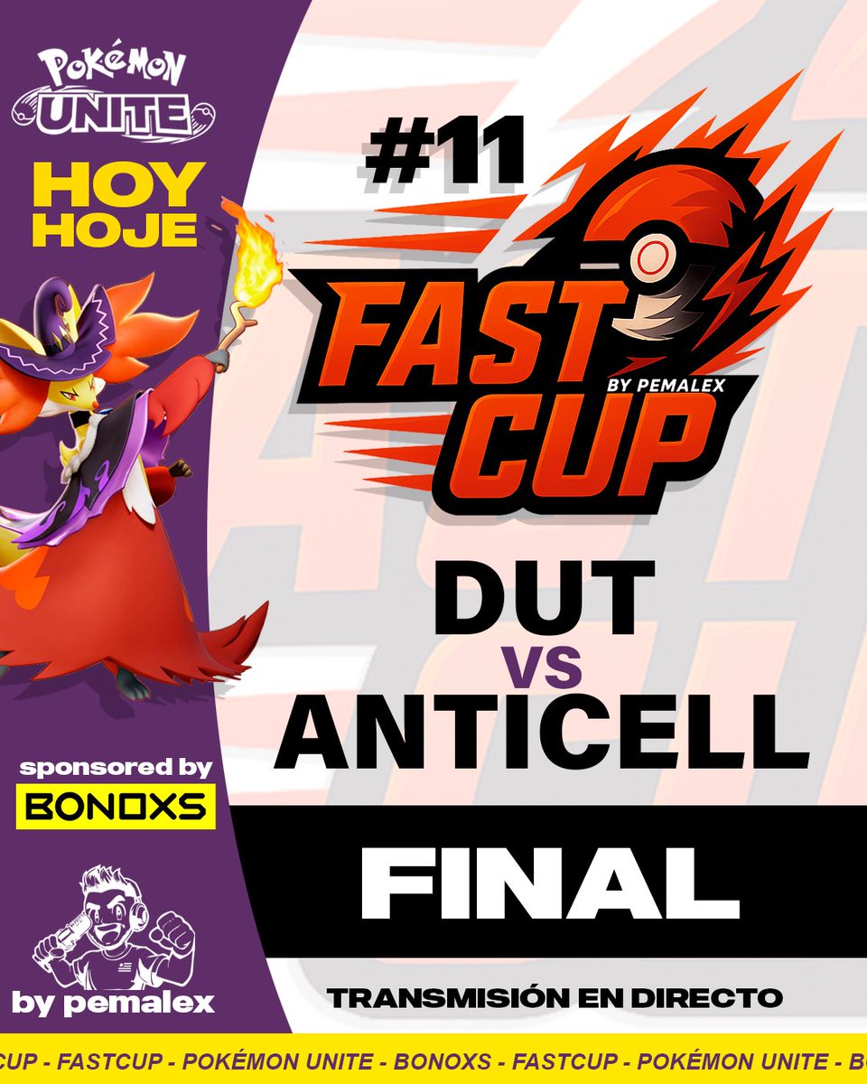 🔥 ESTA NOCHE — GRAN FINAL FASTCUP LATAM #11 🔥

Llegó el momento decisivo.
Dos equipos, un solo campeón.
🕒 20:30 PER — 22:30 BR
⚔️ DUT vs ANTICELL (BR vs LAS)

Una final de alto voltaje donde cada jugada puede cambiar la historia.
 Esta noche se define al campeón de la FASTCUP