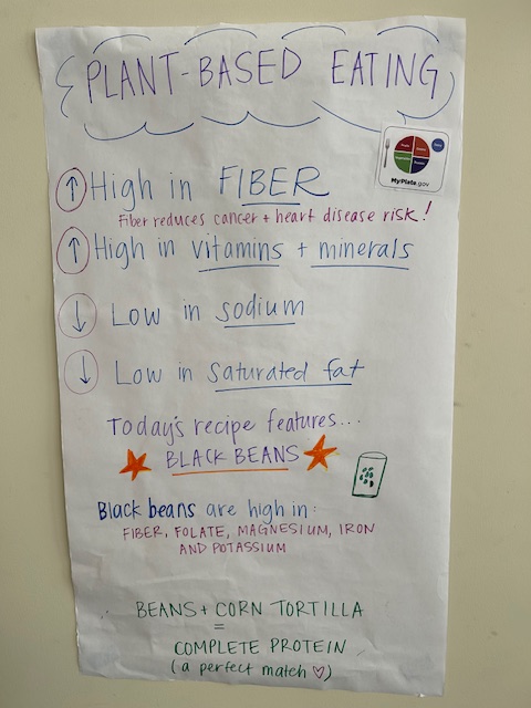 Huge THANK YOU to <a href="/VMFHealth/">Virginia Mason Franciscan Health</a>  and <a href="/BlueZones/">Blue Zones</a>  for showing students in our Nutrition &amp; Body Image classes how cooking with plant based proteins can be easy and delicious!