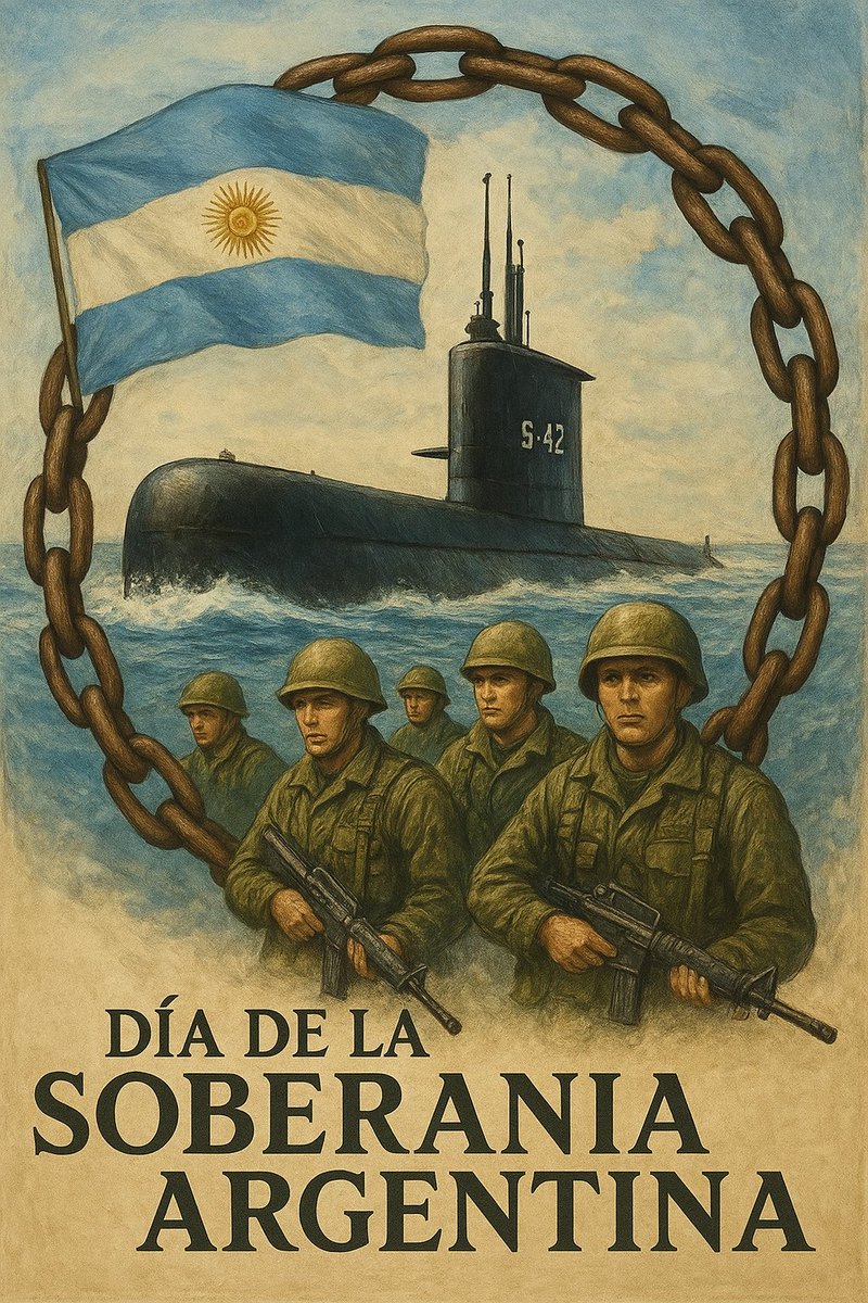 dravaleria's tweet image. SOBERANÍA es mucho más q palabras 
Es haberla defendido en la Vuelta de Obligado
Es haberla defendido en Malvinas
Es defenderla como la Tripulación del ARA SAN JUAN
Esta en la piel y se siente como parte de tu esencia, de tu historia 
Imposible no defenderla
#Agentina te amo