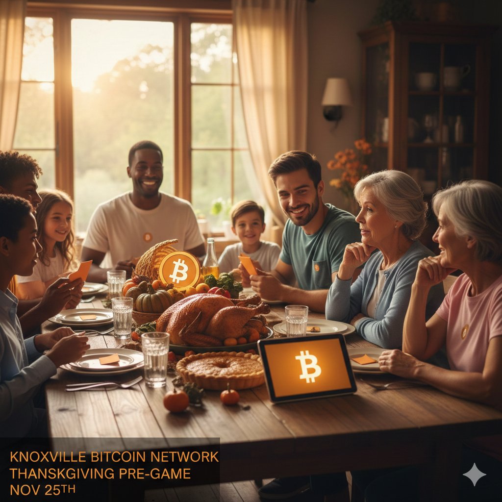 Prepare for Thanksgiving Family Q&amp;A: Bitcoin Edition! 🦃🧡
​Thanksgiving is almost here, and for many of us #Bitcoiners, that means heading home to a table full of delicious food... and even more questions about Bitcoin from curious (or suspicious!) family members. 🤔
​Don't go