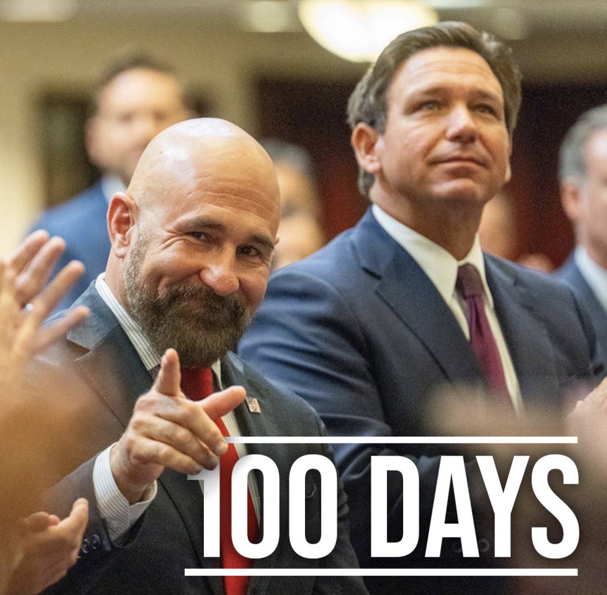 In my first 100 days as Florida’s Lieutenant Governor:

✅ Launched Operation Senior Shield

✅ Launched our statewide Public Safety Roundtable series

✅ Joined First Lady Casey DeSantis as Co-Chair of the Florida MAHA Commission

✅ Took a boots-on-the-ground approach helping