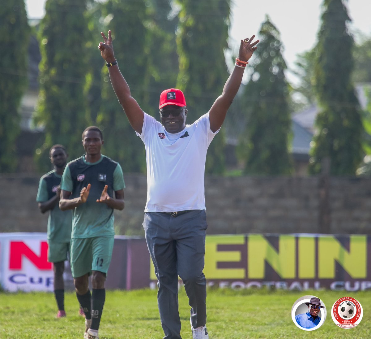 bcityunitycup's tweet image. The Benin Unity Football Cup was declared open in grand style as Sen. Neda Imasuen performed the ceremonial kickoff, joined by distinguished leaders from across Edo State.

Here are some highlights from the ceremony.👇🏾

#BeninUnityCup25byNeda
#SenatorNedaImasuen…