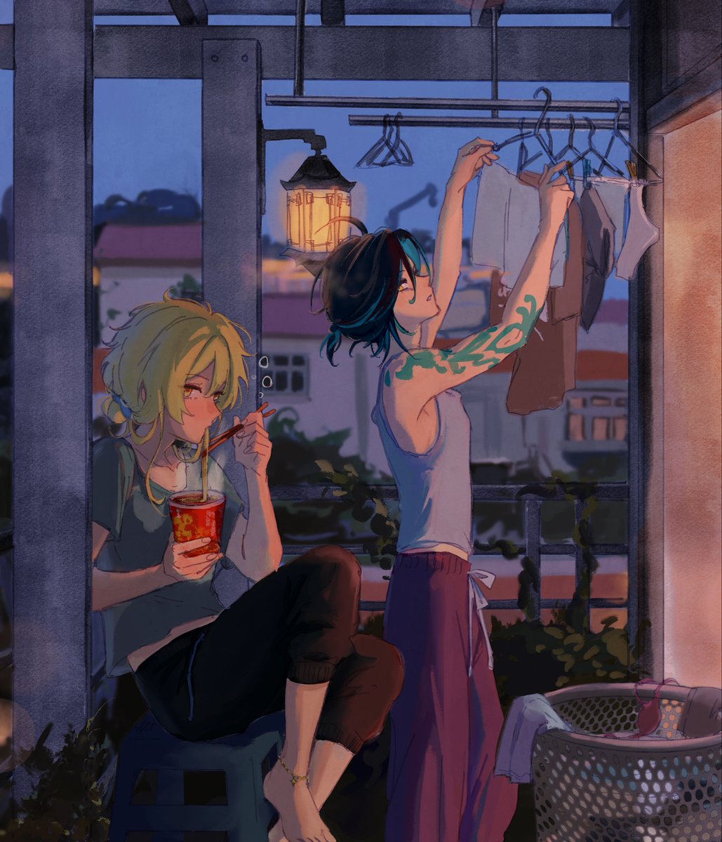 (29/31) when she’s back from a trip and too lazy to do her laundry
#xiaolumi