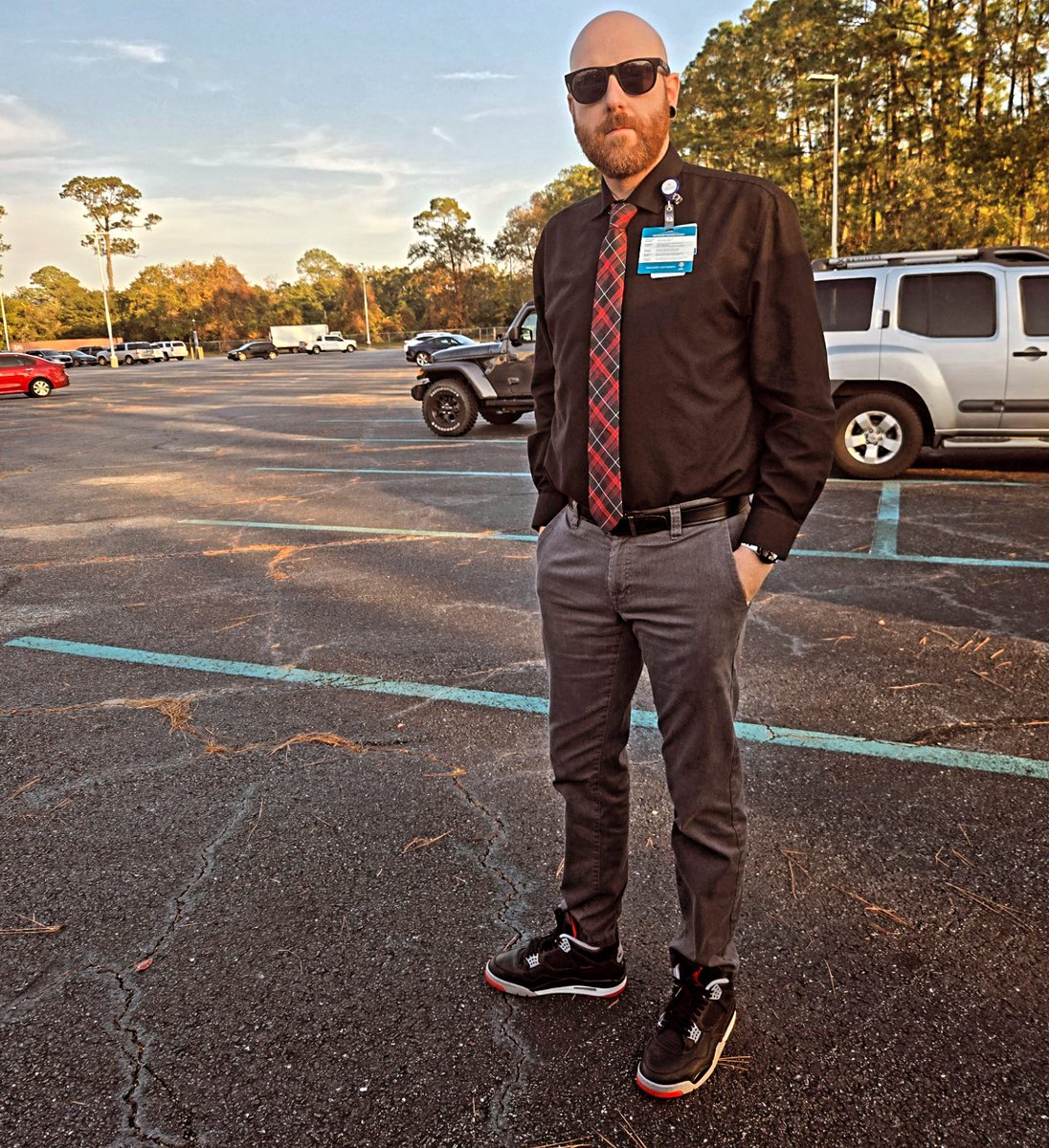 jordan 4 black cement outfit