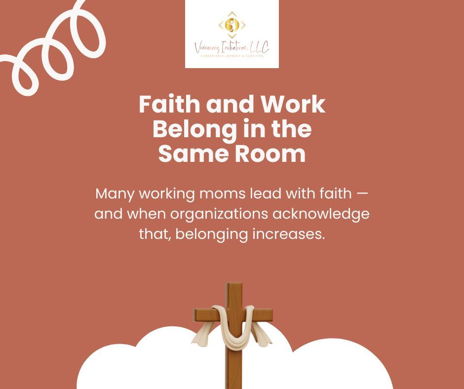 Many working moms lead with faith — and when organizations acknowledge that, belonging increases.

💡 Tip: Include faith-based employee resource groups or reflection spaces.
This supports emotional balance and strengthens purpose-driven performance.