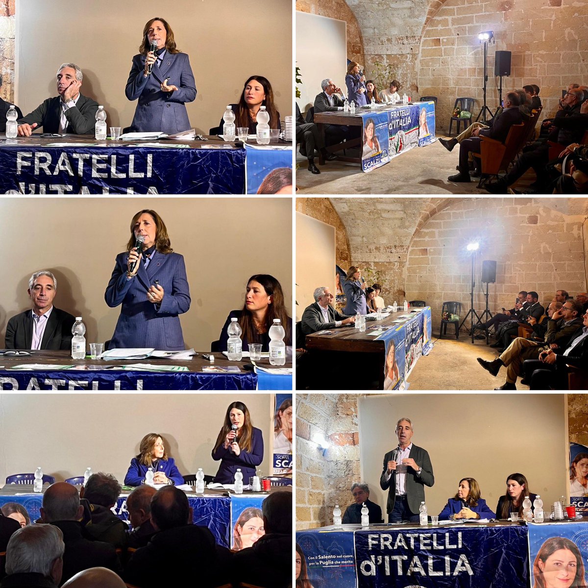 Elezioni regionali #Puglia2025 

🇮🇹 Il centrodestra in Puglia si presenta unito e compatto per portare anche in questa Regione il buon governo e per risollevarla e renderla più connessa, più accessibile, più attrattiva.

🤝 A Copertino (Lecce) incontro per #ChiaraScalzi,