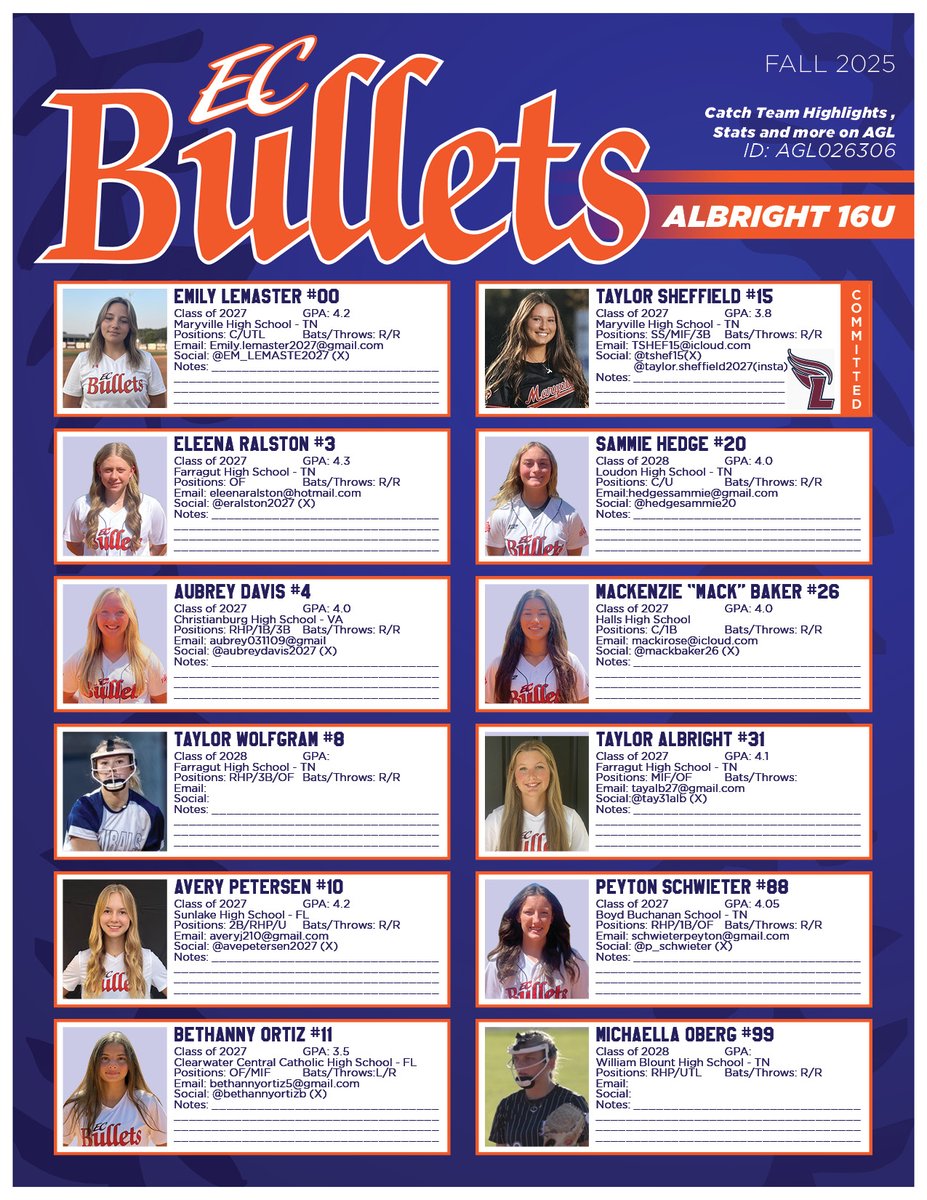 EC Bullets - Albright tweet media