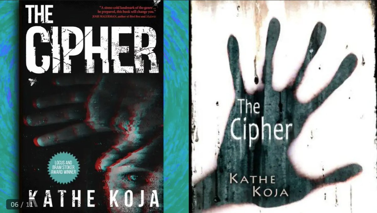 MeerkatPress's tweet image. Kathe Koja's #TheCipher on Times Now list of 10 horror books that will make you look for the monster under your bed! What a list...

timesnownews.com/lifestyle/book…