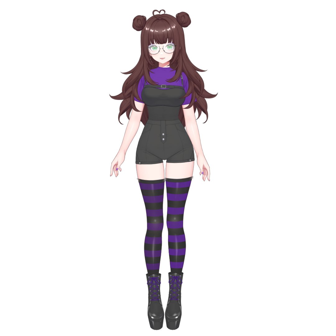 Nyxoky 💜⚠️ | Vtuber | Vgen Artist tweet media