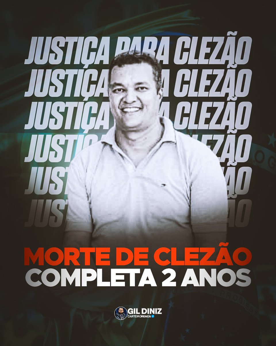 carteiroreaca's tweet image. DOIS ANOS DA MORTE DO CLEZÃO

Hoje completam dois anos da morte de Cleriston Pereira da Cunha, o Clezão, que perdeu a vida dentro da cadeia sob responsabilidade direta do Estado. Mantido preso em condições desumanas, sem denúncia formal, sem julgamento e sem o devido processo…