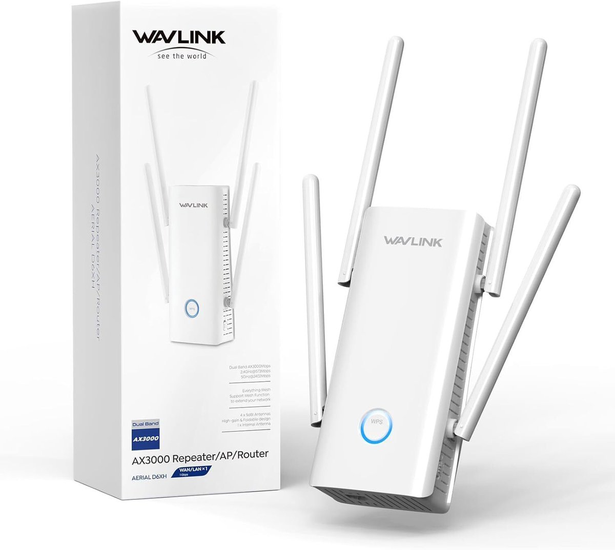 FatKidDeals's tweet image. WAVLINK AX3000 WiFi 6 Extender for $45.99, reg $70!

Buy via Amazon --&amp;gt; fkd.sale/?l=https://amz…