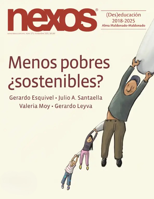 A propósito de las mediciones de pobreza multidimensional 2024, del <a href="/INEGI_INFORMA/">INEGI INFORMA</a>, la revista Nexos invitó a:
<a href="/ValeriaMoy/">Valeria Moy</a> (IMCO);  <a href="/esquivelgerardo/">Gerardo Esquivel</a> (Colmex); <a href="/SantaellaJulio/">Julio A. Santaella</a> (Banxico); <a href="/GerardoLeyva14/">Gerardo Leyva</a> (EQUIDE-IBERO), a una conversación sobre el tema.
📰👉 nexos.com.mx/?p=87324