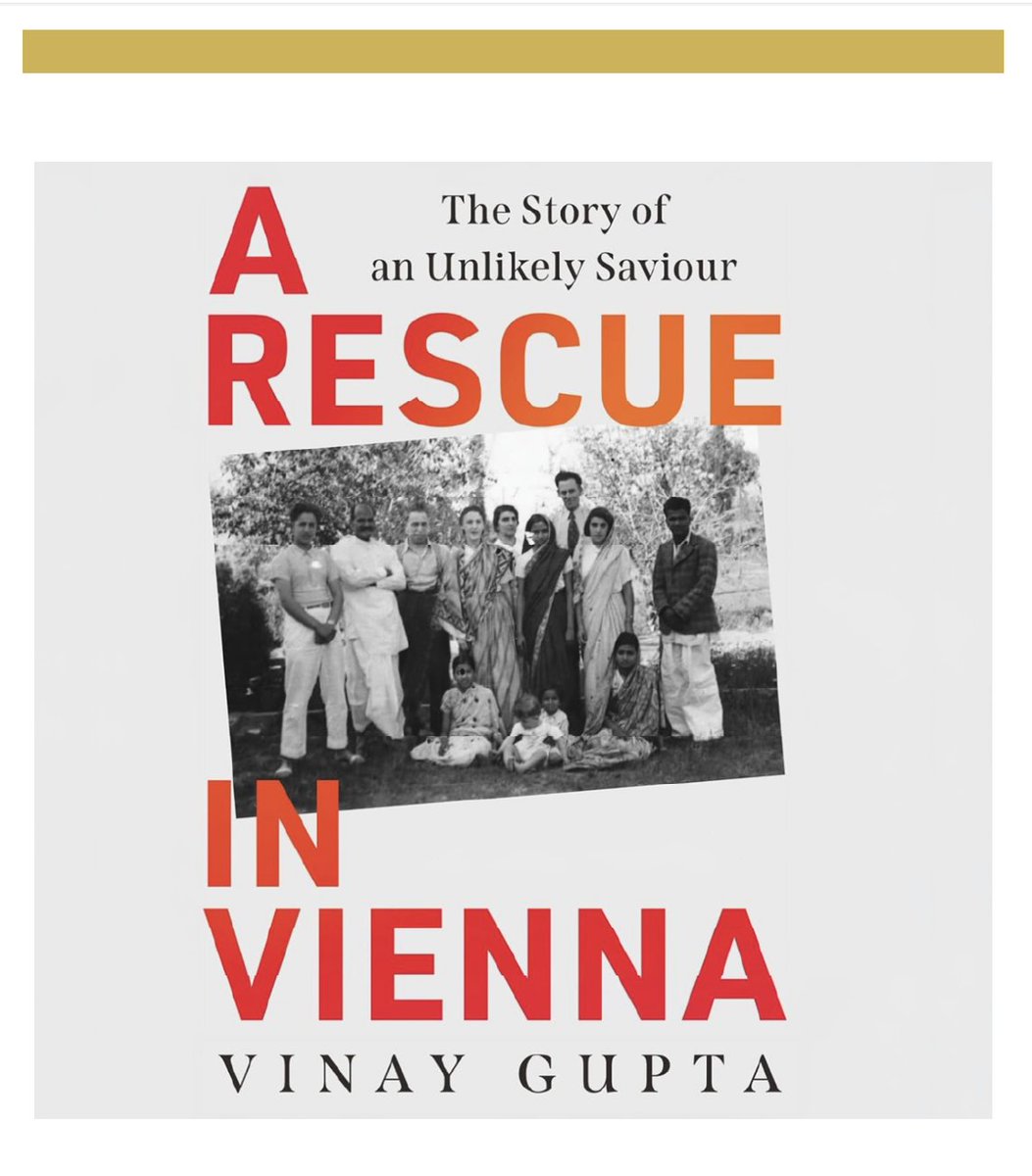An impactful program is coming to the Detroit area at the <a href="/HolocaustMI/">The Zekelman Holocaust Center</a> on Sunday, December 7 at  PM. Author Vinay Gupta will share the powerful story behind A Rescue in Vienna, the remarkable, little-known history of his grandfather Kundanlal, a man from Punjab who helped Jewish