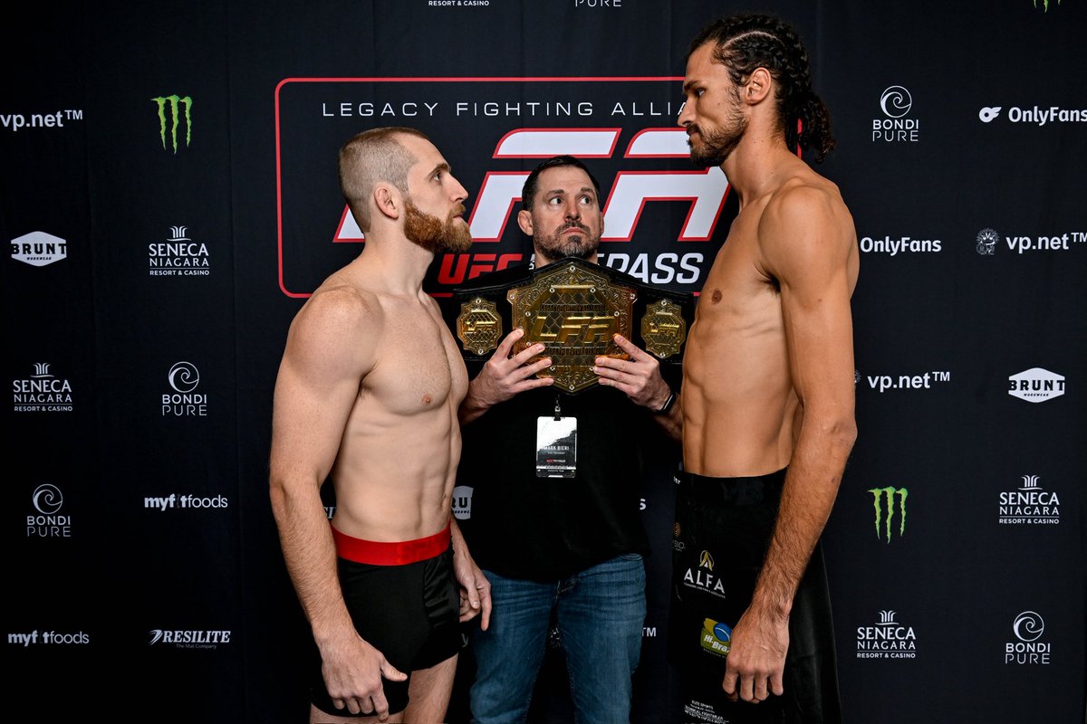 LFAfighting's tweet photo. #LFA223 Face Off โ๏ธ
๐๏ธ November 21st at the @SenecaCasinos in #NiagaraFalls #NewYork
๐ฒ Main card live on @UFCFIGHTPASSยฎ at 9 p.m. ET / 6 p.m. PT.
The last four prelims live on YouTube at 7:30 p.m. ET #LFAFightNetwork
Meet the prospects: https://t.co/mQ4oTPlMmu https://t.co/LK36NGZc0E