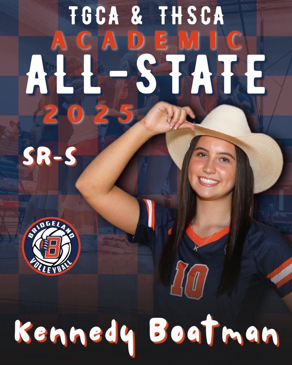 CONGRATS to these seniors for being named TGCA &amp; THSCA Academic All-State! Way to show what it means to be a student-athlete!🤩

Blair Waggoner, Avery Weige, Ryleigh Johnston, &amp; Kennedy Boatman!