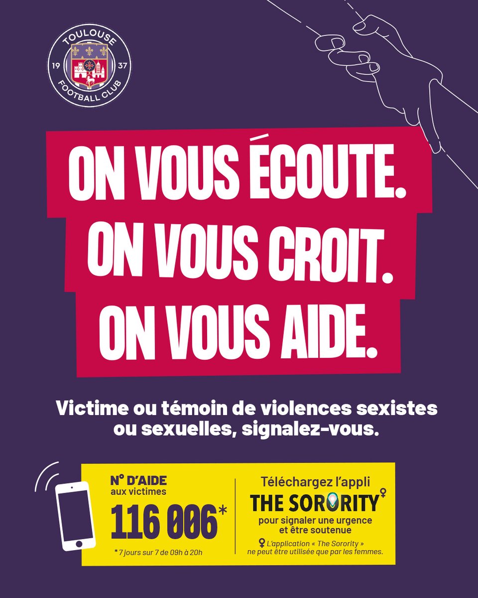 Toulouse FC tweet media