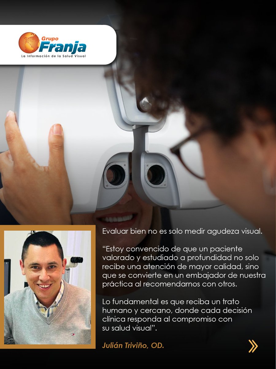 FranjaVisual's tweet image. ¿De qué sirve la mejor tecnología si no la estamos usando para conocer realmente a nuestros pacientes?

👉🏼 f.mtr.cool/kyfvdpqydp 👈🏼

#NotasFranja #Lentes #SaludVisualConEstilo