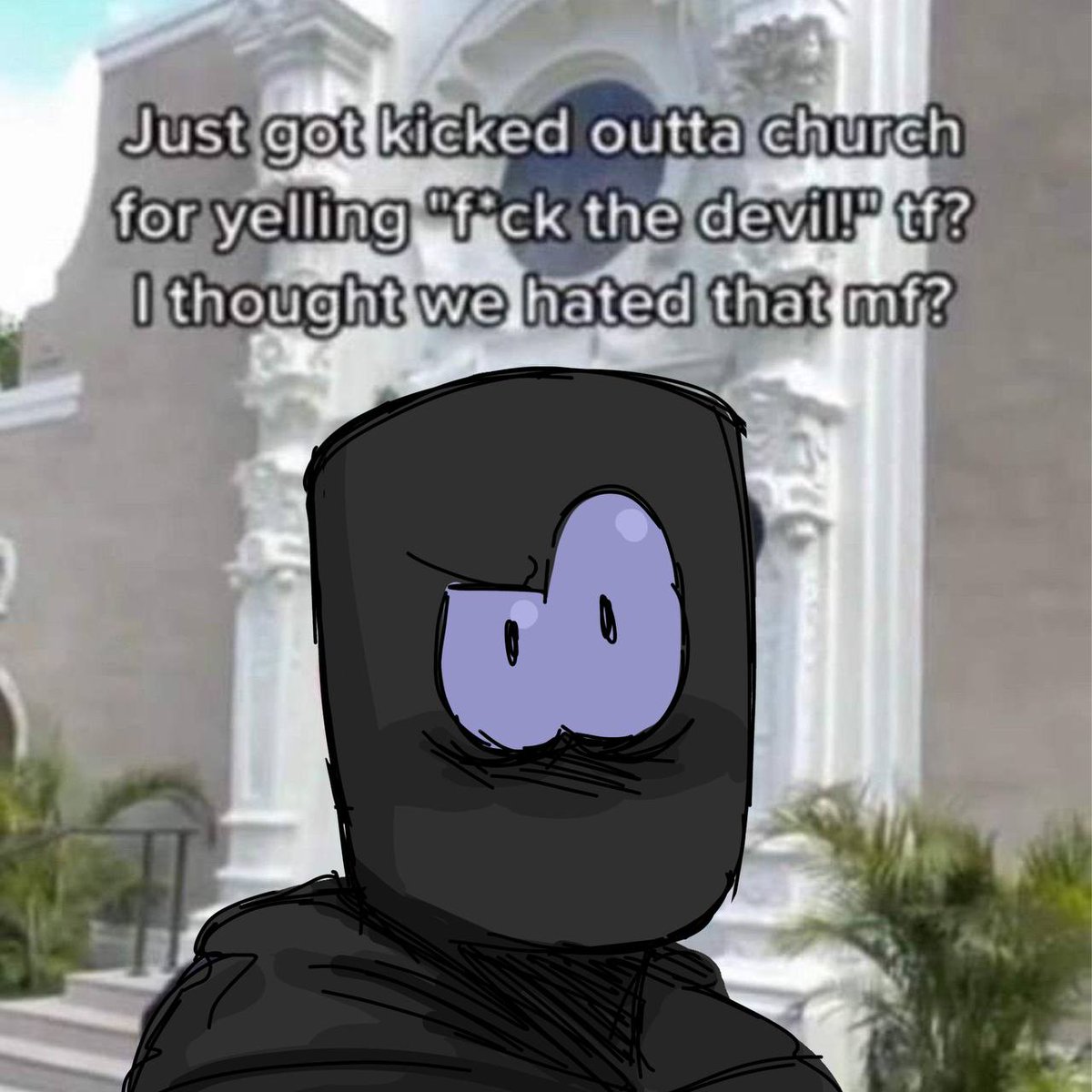 CTRLxspace's tweet image. Sinner irl or something (I just wanted an excuse to draw this meme w them)

#graceroblox