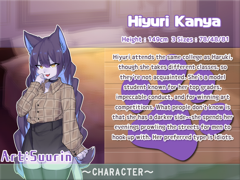 fakkugames's tweet photo. Though Hiyuri acts like the perfect student at college, she's hiding her true freaky nature. Will Haruki discover it?
Two Beasts Or Not To Beast is available now exclusively on FAKKU!
๐ https://t.co/YT7oGWpbP6
#2beasts #furry https://t.co/jwiQTyEfS3